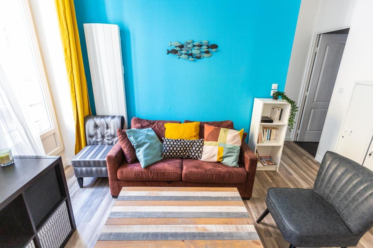 Appartement Bleu Caraibes T4 Proche Gare Et Vieux Port Марсилия Екстериор снимка